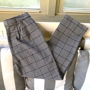 New, Express, Editor Straight, Super High Rise, Plaid, Pants!